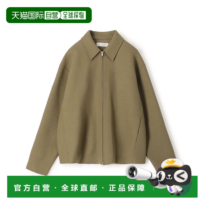 1h可退 日本直邮EDITION 男装 双面羊毛羊绒 半拉链夹克 51085408