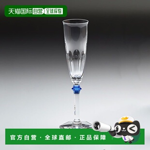按钮香槟玻璃 日本直邮Baccarat Yves Alcour 25cm 玻璃香槟长笛