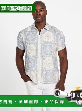 日本直邮Guess SS Mosley Tile Print衬衫 [GU1432EM032299]
