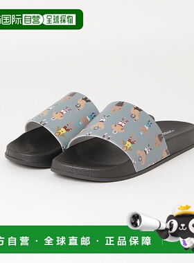 1h可退 日本直邮gym master男女同款涂鸦凉拖 G399751拖鞋凉鞋