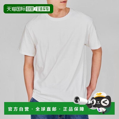 日本直邮Hanes  大尺码 圆领 T 恤 CREW NECK T-SHIRTS HM1EY701