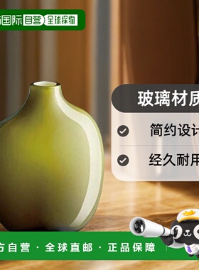 【日本直邮】Kinto花瓶 绿色 宽90x深60x高110mm SACCO 玻璃02 26