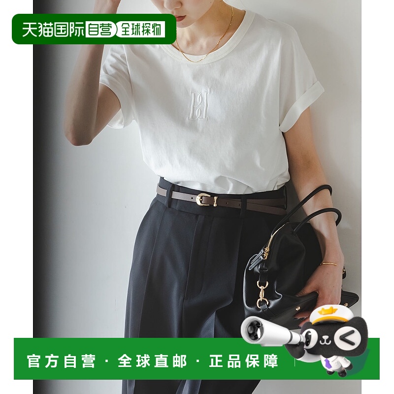 1h可退 日本直邮BY MALENE BIRGER女士宽松版型短款T恤 250702500