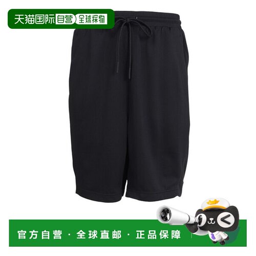 日本直邮Adidas/阿迪达斯时尚百搭纯色系带三分休闲短裤日版男款