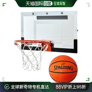 自营｜斯伯丁男女青少年 NCAA Jam Slam 篮球迷你球门家用小型