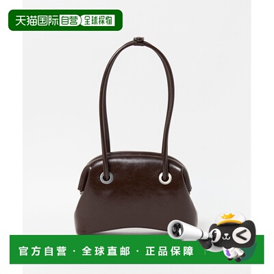 1h可退 日本直邮OSOI 女装 复古圆环设计 手提皮质女包 403230000