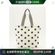 日本直邮FRAPBOIS男女同款 环保气囊材质点状图案大号手提袋 B1542