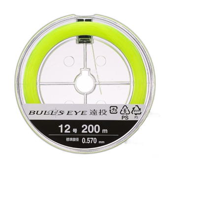 日本直邮Shimano Bullseye 长投 200m 12 号荧光绿 LA-C61V