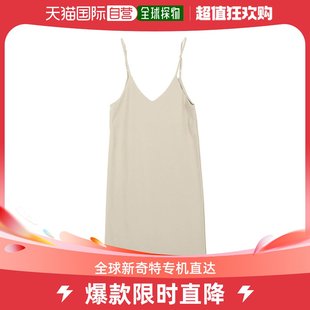 【日本直邮】KOBE LETTUCE 吊带背心连衣裙 [E2802] (Greige)