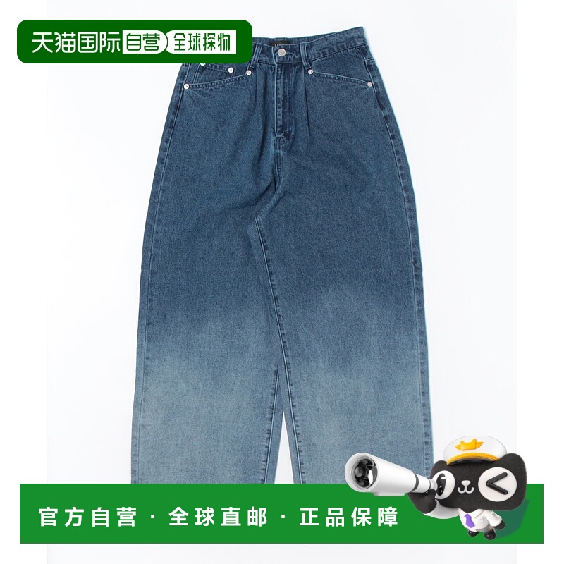 1h可退 日本直邮LUCY 男士渐变巴基牛仔裤 LU25SS03M0005