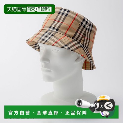 日本直邮BURBERRY 80269271 2 片式渔夫帽 女士渔夫帽 Archive 帽