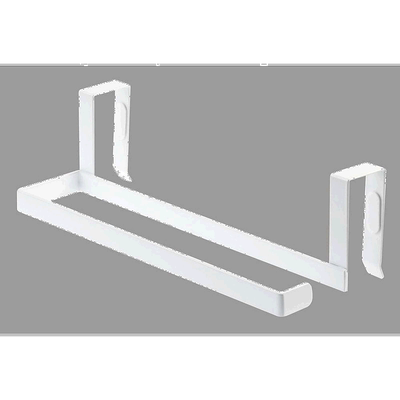 【日本直邮】YAMAZAKI三崎厨房纸巾架塔白色7513厨房卷纸毛巾挂架