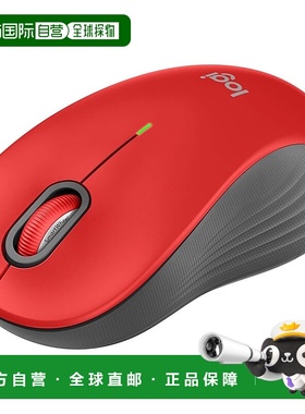 【日本直邮】Logicool罗技 鼠标 无线大号 静音 红色  M550LRD