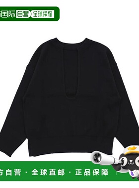 1h可退 日本直邮select MOCA 深U领卫衣风针织衫