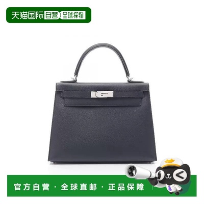 1h可退 日本直邮中古Hermes爱马仕女包A级95新Kelly28凯利28牛皮