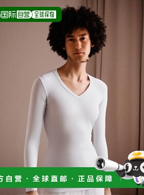 【日本直邮】Mizuno美津浓 男士打底长袖T恤 白色 L E2MJ2005