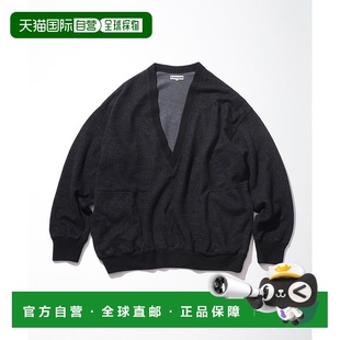 日本直邮CAHLUMN 重磅卫衣 男装 美利奴羊毛混棉 深V领 1h可退