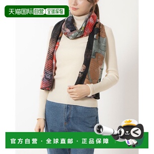 日本直邮Desigual FOU PATCH VERTICAL RECTANGLE长方形围巾 [DE8