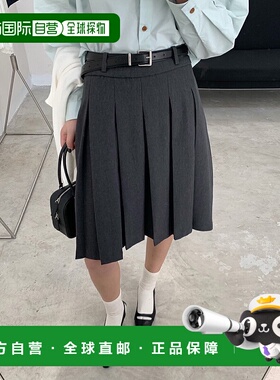 1h可退 日本直邮Chiina 女士中长款百褶裙 SDL0252半身裙a字裙