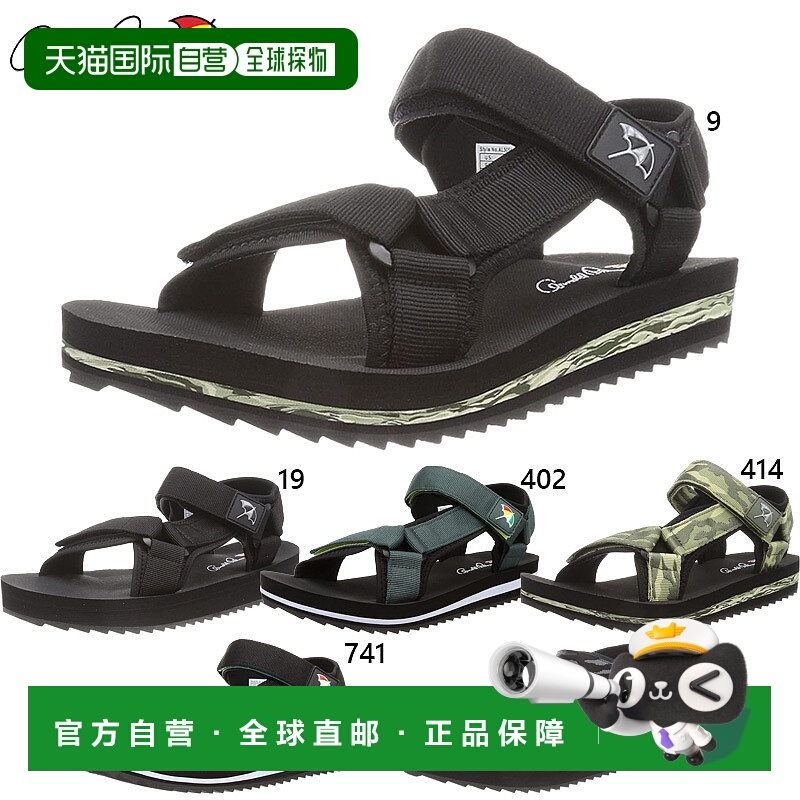 日本直邮Arnold Palmer 男式女式 Palmer 淋浴凉鞋鞋运动凉鞋轻便