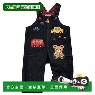 背带裤 3307 ８０13 571牛仔 Ｉ蓝色 日潮跑腿mikihouse