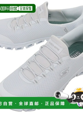 日本直邮SKECHERS Glide-Step - Pursuit 运动鞋白色/银色WSL 104