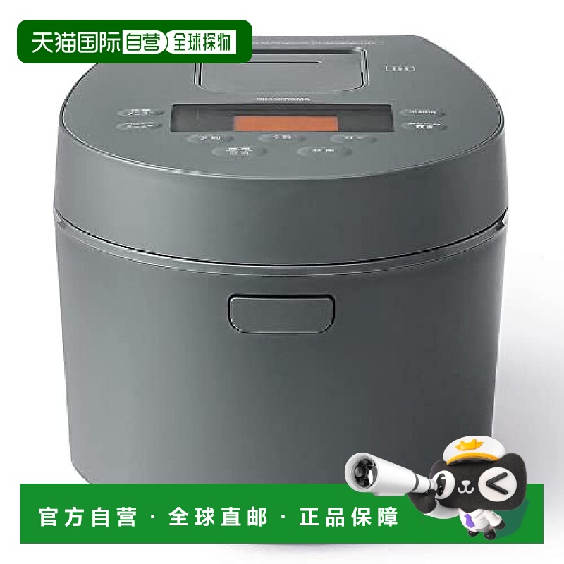 【日本直邮】爱丽思欧雅玛IH电饭锅3合50种模式极厚火釜 灰RC-IL3