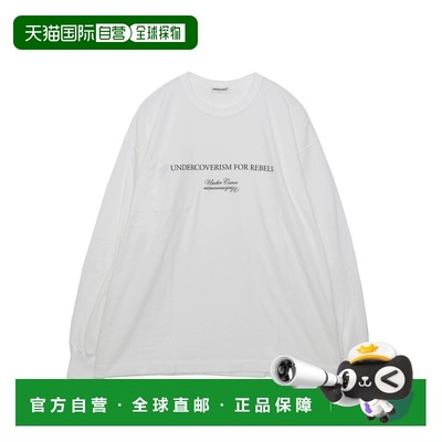 1h可退 日本直邮UNDERCOVER 男女同款棉感长袖T恤 图案印花宽松设