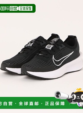 日本直邮Nike INTERACT RUN运动鞋 [91772658] 耐克黑色/白色