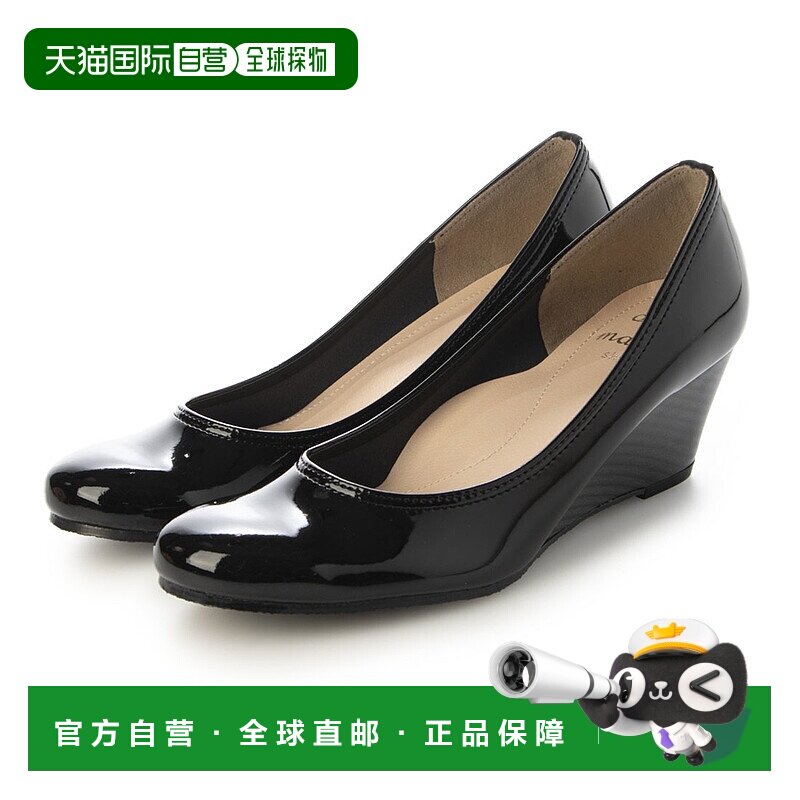 【日本直邮】bakerloo　女士　雨鞋女鞋一脚蹬坡跟鞋浅口