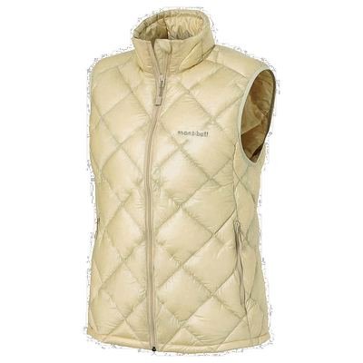 日潮跑腿Montbell 女式高级羽绒背心 IV XS1101664保暖