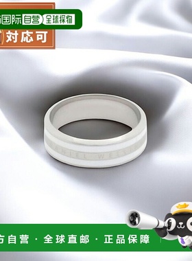 日本直邮Daniel Wellington Emalie 戒指 缎白色 S 60 戒指配饰