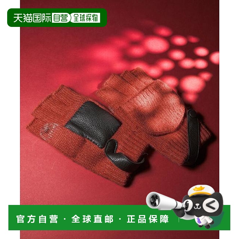 1h可退 日本直邮green label relaxing 连指手套 腰带 手套 -可触