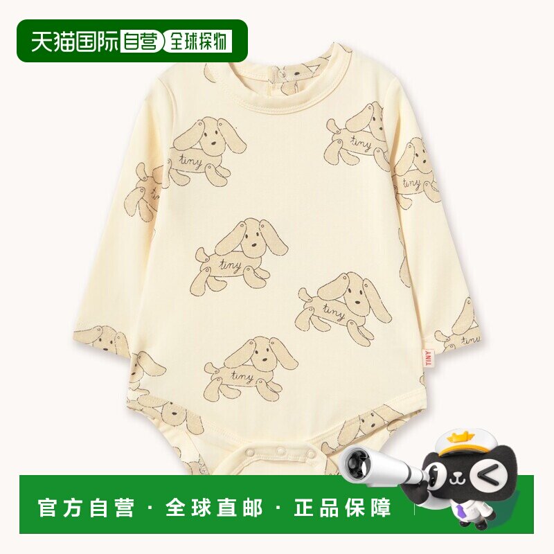 日本直邮TINYCOTTONS DOGS BODY 2026AW 秋冬 婴儿长袖连体衣 童