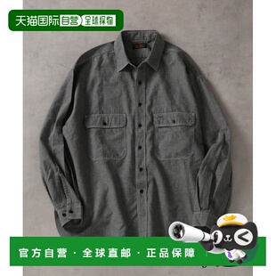 1h可退 日本直邮J.S.Homestead 男士 棉麻混纺工装大廓形衬衫 260
