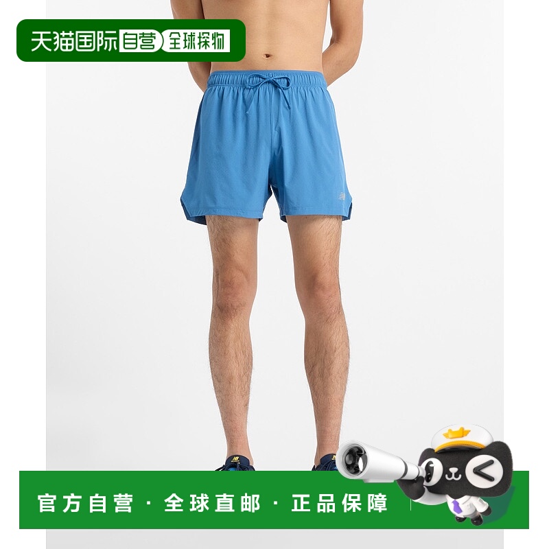 1h可退 日本直邮New Balance 男士5英寸内衬运动短裤 MS41286SET