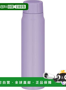 【日本直邮】膳魔师 碳酸运料保冷专用水壶500ml 紫色 FJK-500 PL