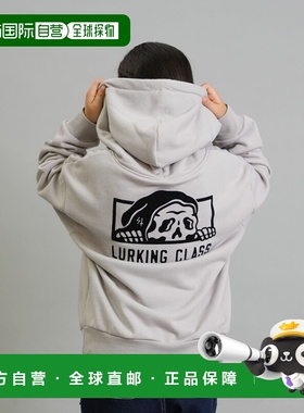 日本直邮LURKING CLASS 儿童 宽松版型 拉克绒感连帽卫衣 ST25FUM