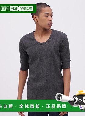 日本直邮AVIREX DAILY 五分袖 U领T恤 [AV1129EM013909]