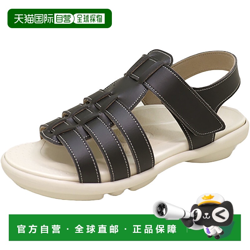 日本直邮RegettaCanoe Zvor 2ball 轻质编织女士凉鞋TB204-BLK
