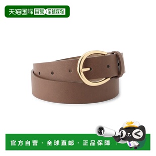 1h可退 日本直邮ROPE' PICNIC 若佩尼 女装 28mm 宽 D扣 仿皮腰带