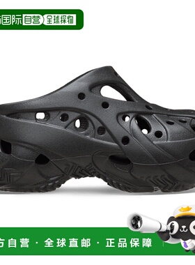 日本直邮CROCS卡骆驰女款洞洞鞋211141-001新款厚底
