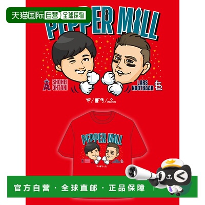 日本直邮Fanatics PEPPER MILL T恤短袖大谷翔平NutobarPepper Mi