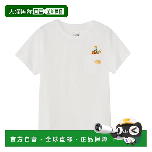 日本直邮THE NORTH FACE 短袖T恤 闪干印花Logo T恤