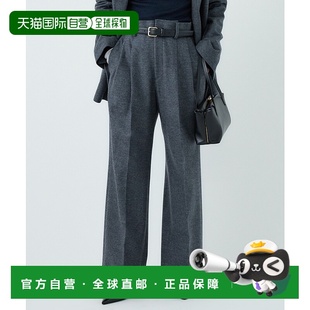 弹性抗皱便携 1h可退 直筒休闲裤 女士 598116 日本直邮Chaos