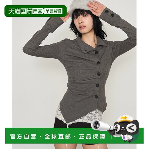 日本直邮WHO'S WHO gallery 女装 不对称高领褶皱【付后1h可退】