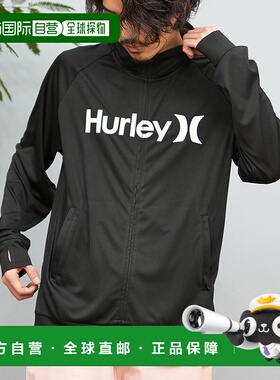 1h可退 日本直邮Hurley男女同款长袖拉链防晒 Rash Guard MSRG251