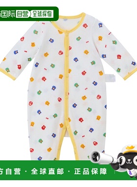 日潮跑腿Mikihouse 儿童连体柔软内衣 (87) Multi 80cm40-2490-14