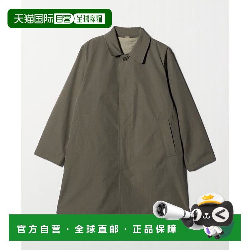 1h可退 日本直邮green label relaxing JUST fit 3WAY单排扣大衣