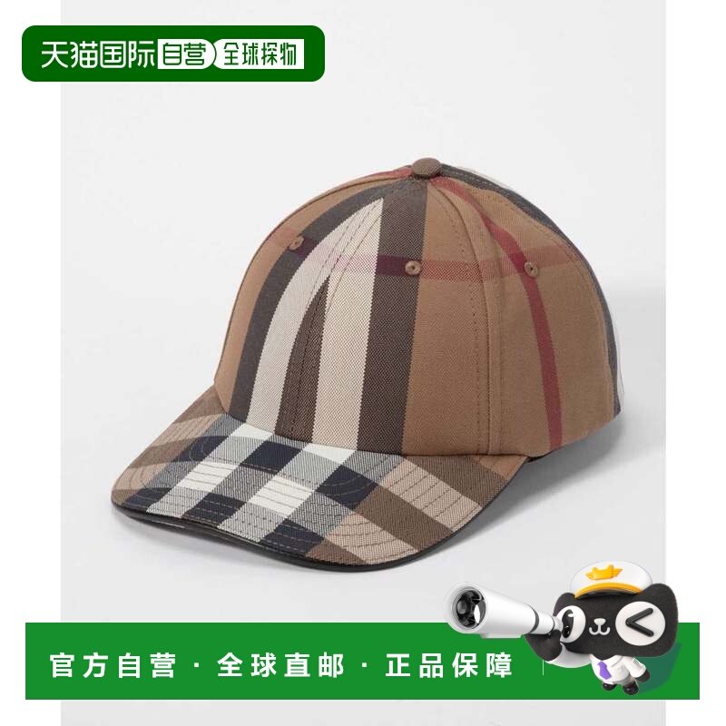 日本直邮 无 复古格纹棒球帽 棉质带logo [A8894]帽子博柏利,服饰配件/皮带/帽子/围巾,帽子,淘宝优惠券,粉丝福利购,淘宝优惠卷